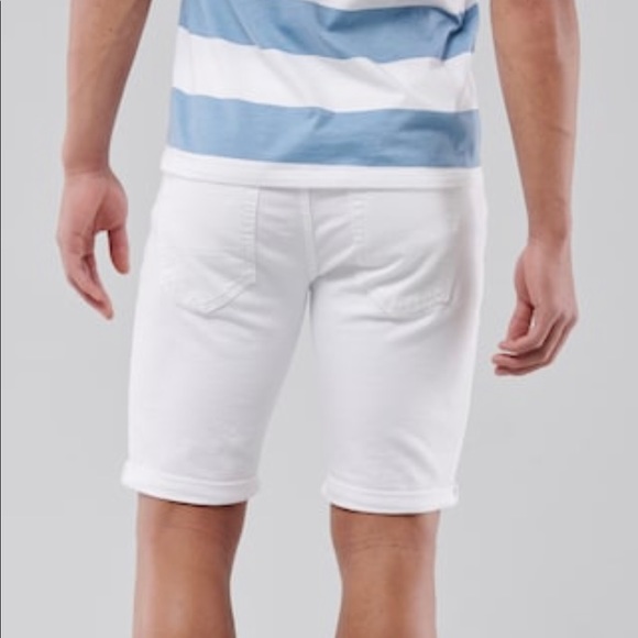 Men’s Hollister Epic Flex Skinny Denim Shorts 9” - Picture 8 of 10